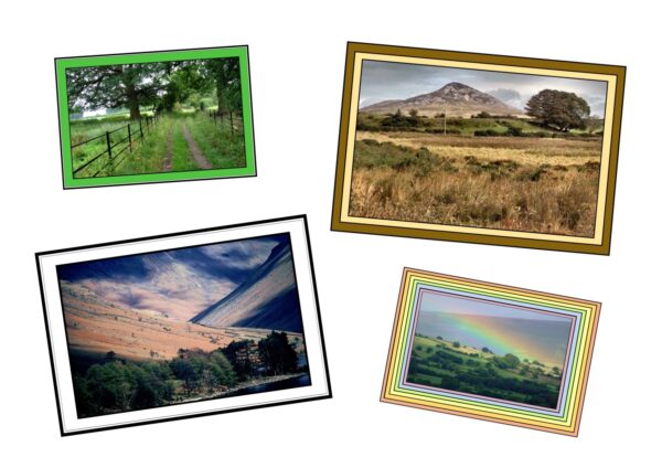 Countryside Photo Greetings Cards - A6 Size - Pack of 2