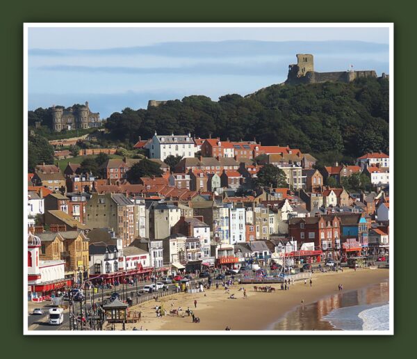 Birds Eye View of Scarborough Photo Print