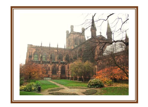 Chester Cathedral, Cheshire Photo Greetings Card