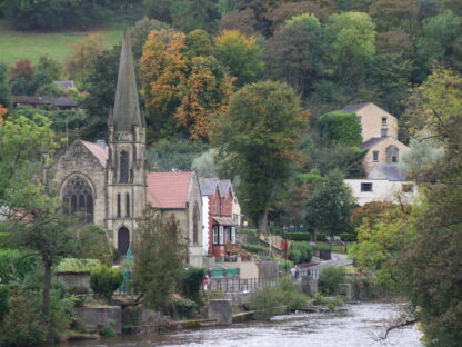 Llangollen Church A6 Photo Greetings Card - Image 4