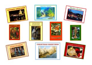 Religious Buildings Photographic Christmas Cards - Pack of 10